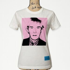 Calvin Klein Jeans x Andy Warhol Pink Portrait Graphic Tee (Size L)